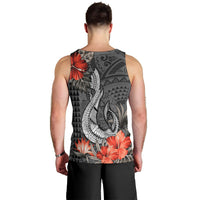 Personalised Hawaii Fish Hook Men Tank Top Polynesian Vintage Vibes LT9 - Polynesian Pride