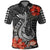 Custom Hawaii Fish Hook Polo Shirt Polynesian Vintage Vibes LT9 Black - Polynesian Pride
