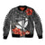 Personalised Hawaii Kanaka Maoli Bomber Jacket Polynesian Vintage Vibes LT9 Unisex Black - Polynesian Pride