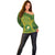 Personalised Cook Islands Rugby Off Shoulder Sweater Kukis Athletic Style LT9 - Polynesian Pride