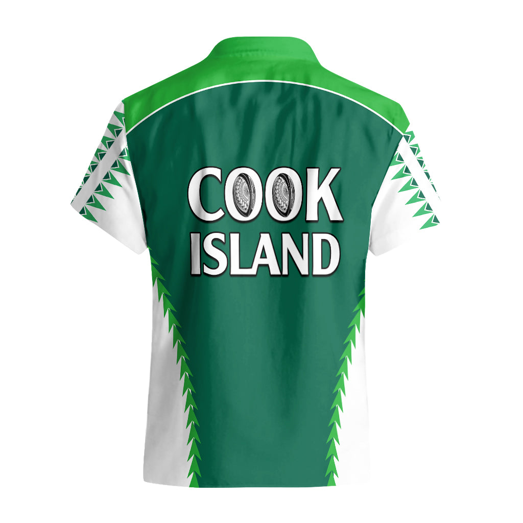 Polynesian Pride Cook Islands Rugby Hawaiian Shirt No1 LT9 - Polynesian Pride