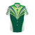 Personalised Polynesian Pride Cook Islands Rugby Hawaiian Shirt No1 LT9 Green - Polynesian Pride