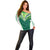 Personalised Polynesian Pride Cook Islands Rugby Off Shoulder Sweater No1 LT9 - Polynesian Pride