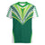 Personalised Polynesian Pride Cook Islands Rugby Women V Neck T Shirt No1 LT9 Female Green - Polynesian Pride