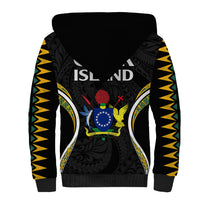 Polynesian Pride Cook Islands Sherpa Hoodie Tribal Wave Style LT9 - Polynesian Pride