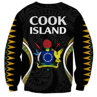 Polynesian Pride Cook Islands Sweatshirt Tribal Wave Style LT9 - Polynesian Pride