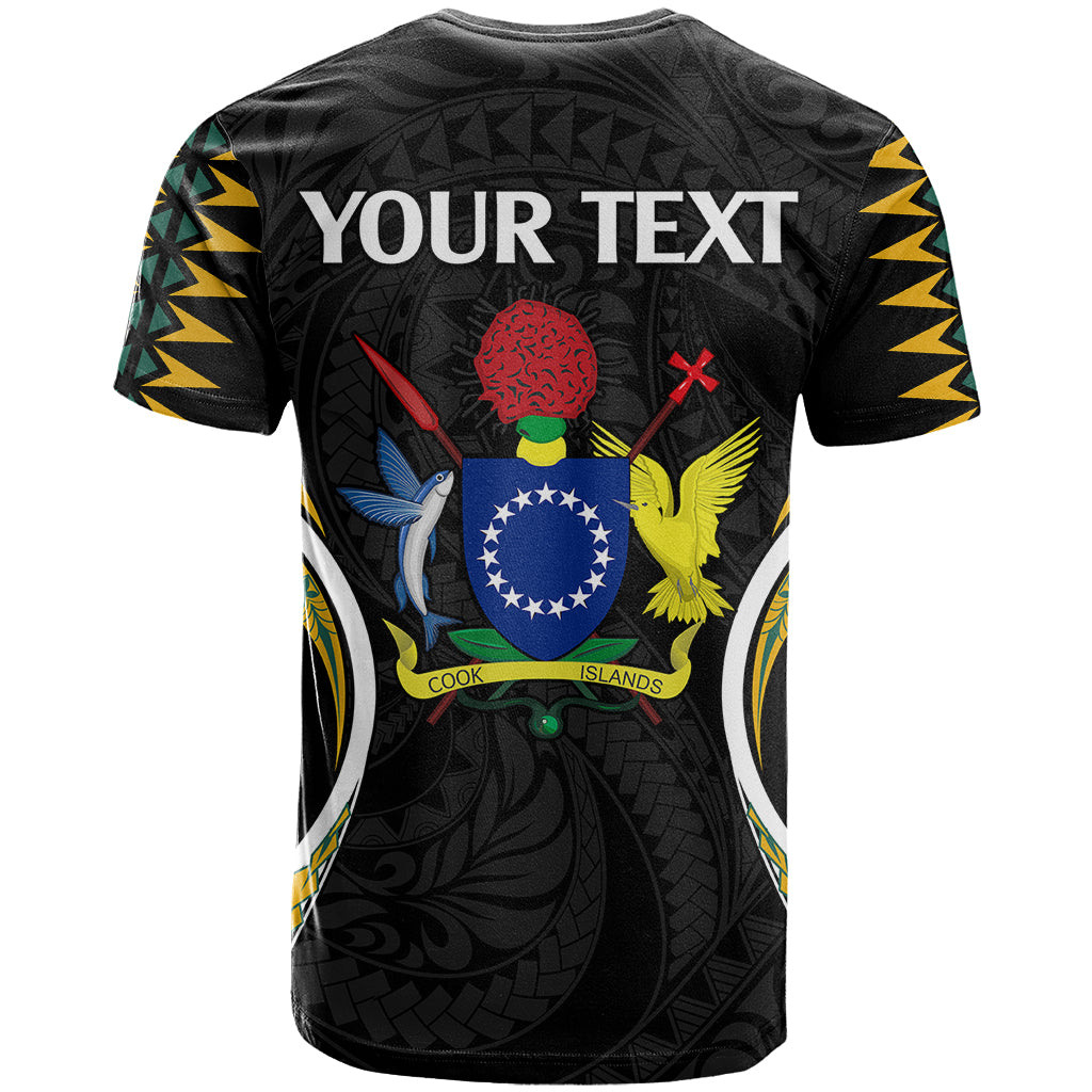 Custom Polynesian Pride Cook Islands T Shirt Tribal Wave Style LT9 - Polynesian Pride