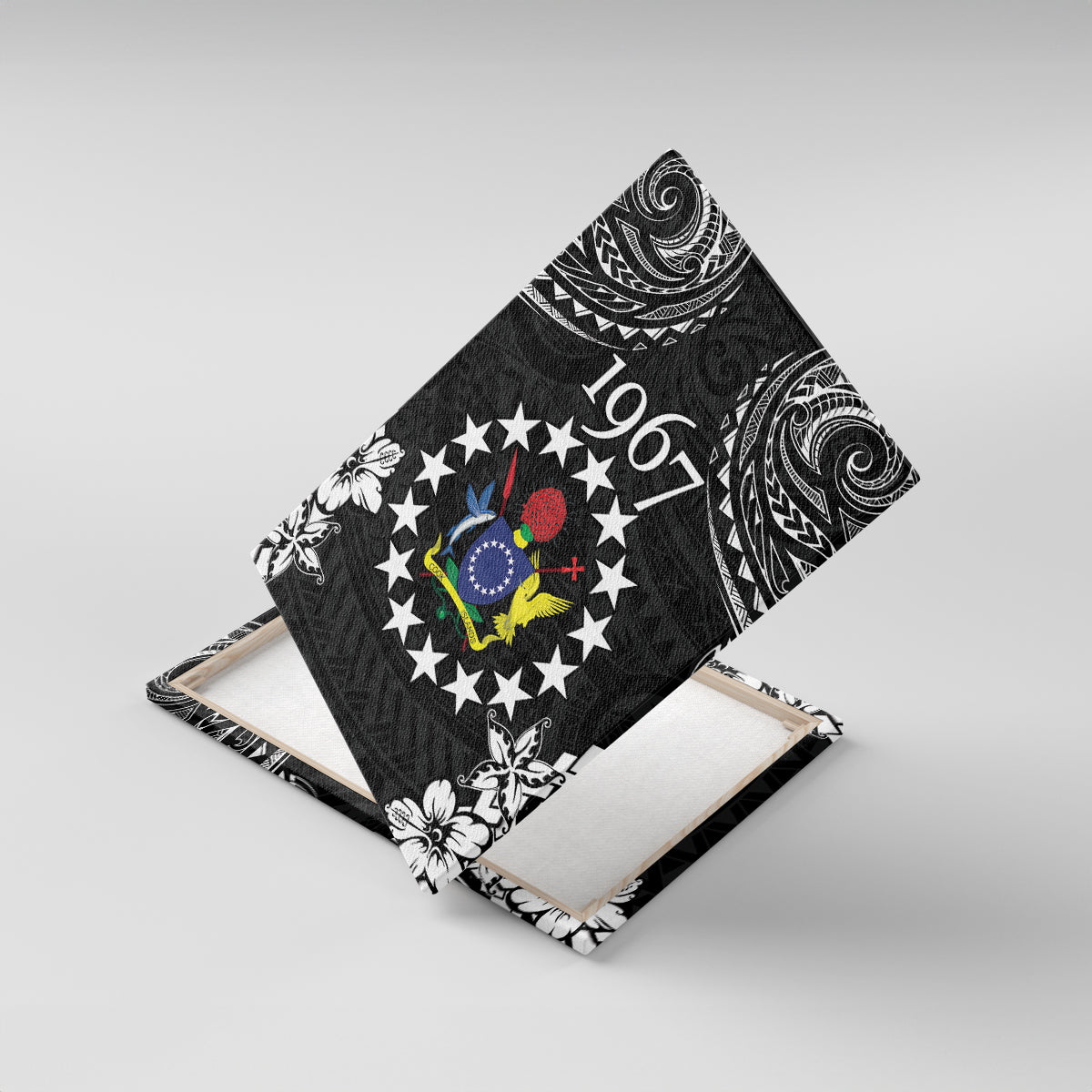 Cook Islands Ra o te Ui Ariki Est 1967 Canvas Wall Art