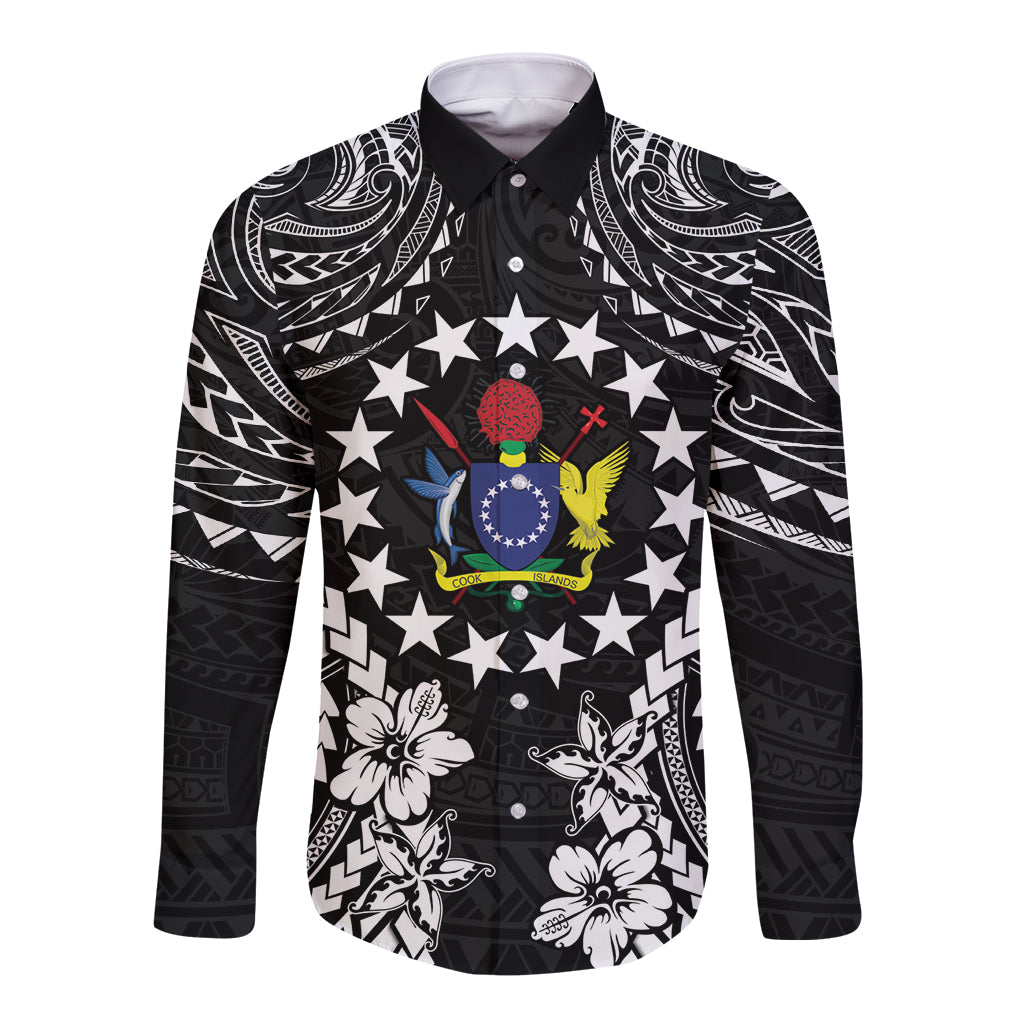 Cook Islands Ra o te Ui Ariki Est 1967 Long Sleeve Button Shirt