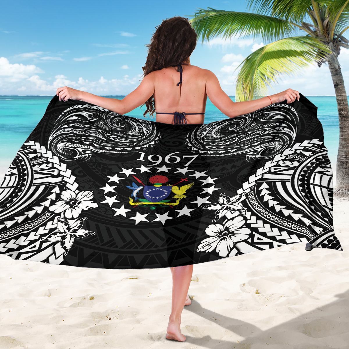 Cook Islands Ra o te Ui Ariki Est 1967 Sarong