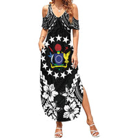 Cook Islands Ra o te Ui Ariki Est 1967 Summer Maxi Dress