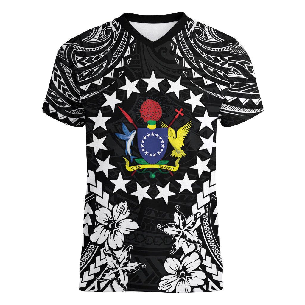 Cook Islands Ra o te Ui Ariki Est 1967 Women V-Neck T-Shirt