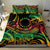 Cook Islands 15 Stars Bedding Set Kuki Airani Polynesian Tribal Wave Tattoo