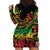 Cook Islands 15 Stars Hoodie Dress Kuki Airani Polynesian Tribal Wave Tattoo