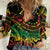 Cook Islands 15 Stars Women Casual Shirt Kuki Airani Polynesian Tribal Wave Tattoo