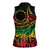 Cook Islands 15 Stars Women Sleeveless Polo Shirt Kuki Airani Polynesian Tribal Wave Tattoo