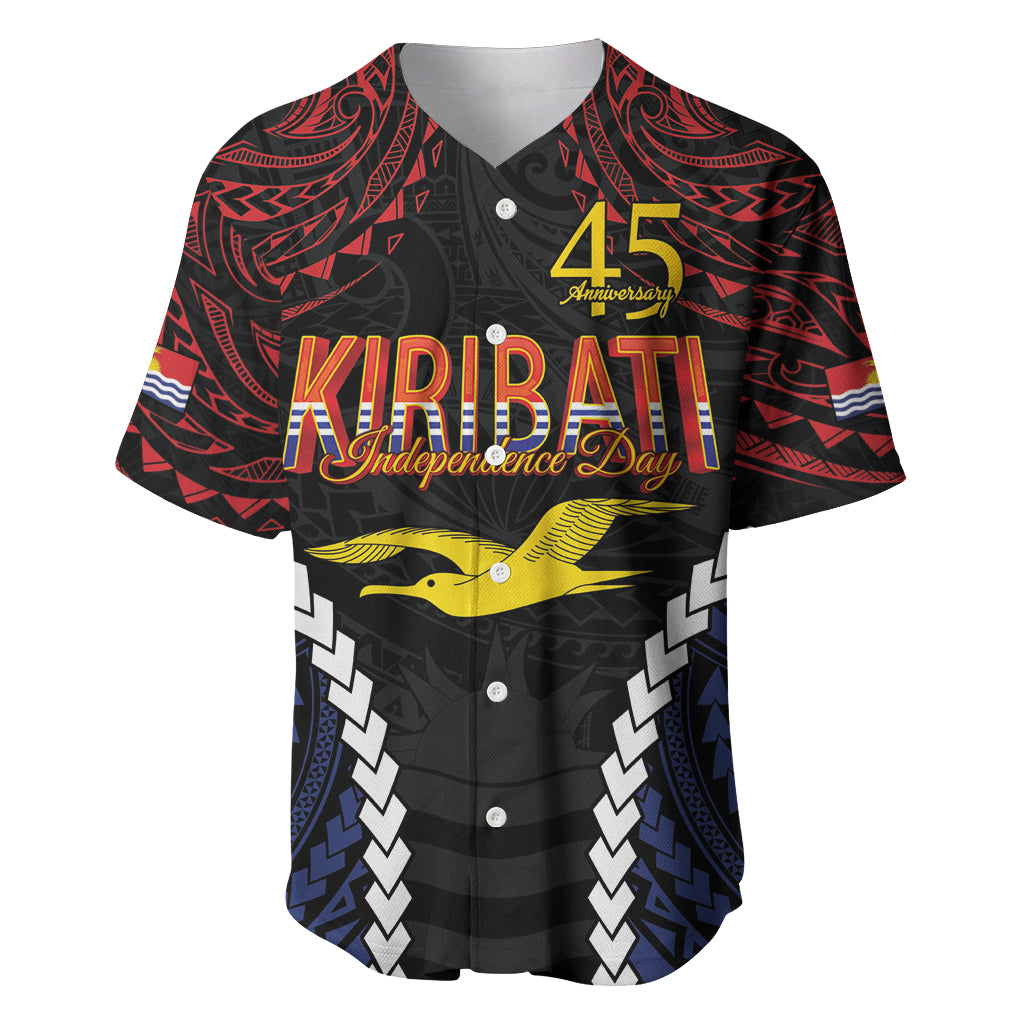 Kiribati 45th Anniversary Independence Day Baseball Jersey Since 1979