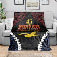 Kiribati 45th Anniversary Independence Day Blanket Since 1979