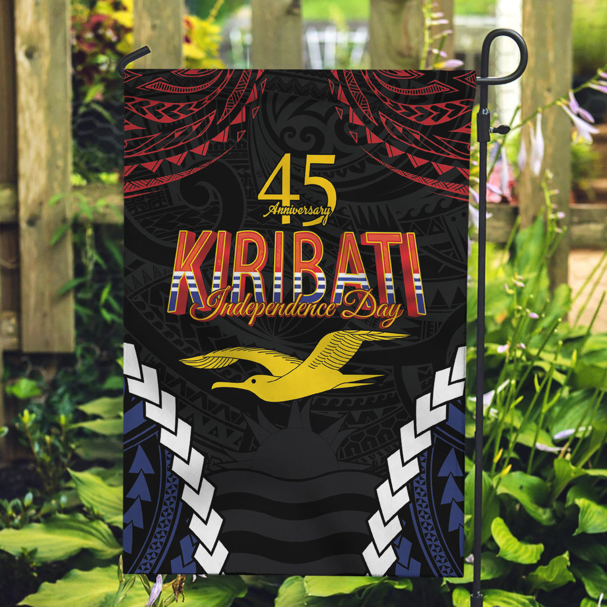 Kiribati 45th Anniversary Independence Day Garden Flag Since 1979