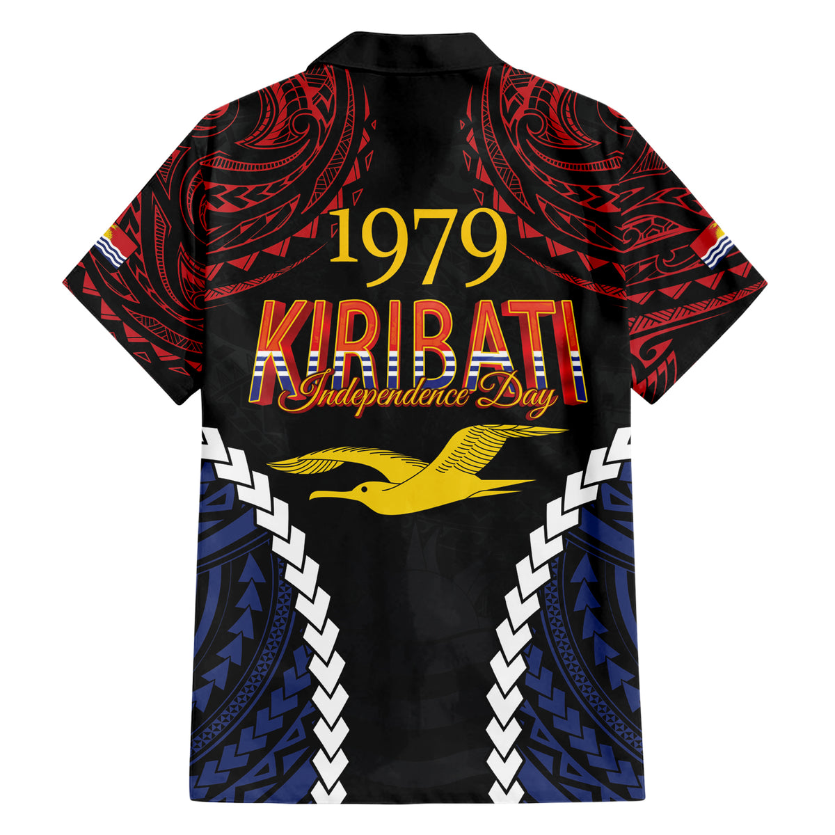 Kiribati 45th Anniversary Independence Day Hawaiian Shirt Since 1979