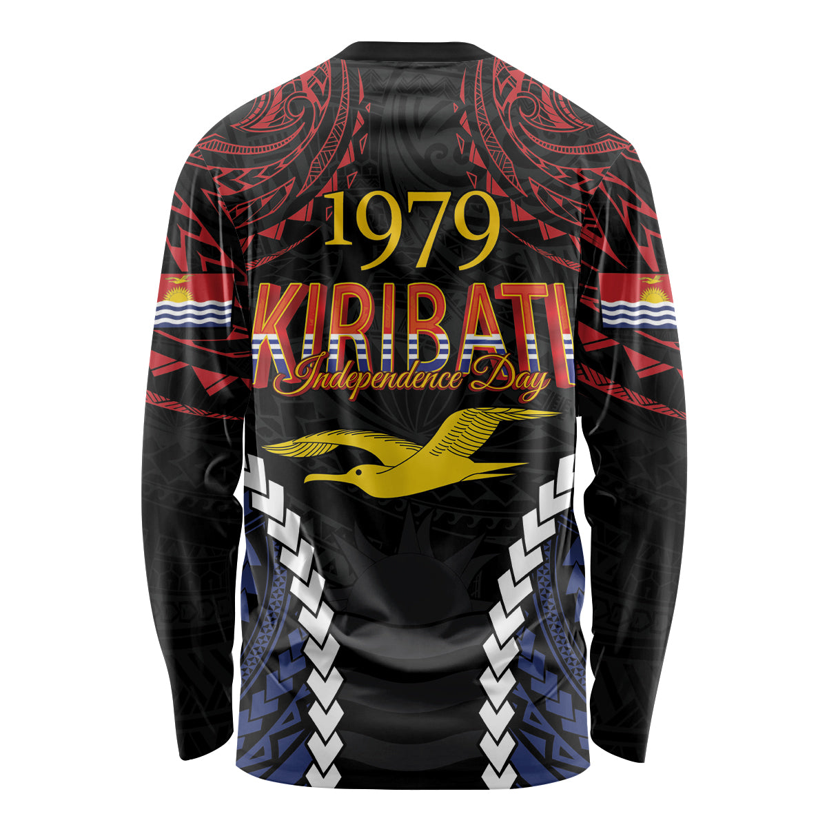 Kiribati 45th Anniversary Independence Day Long Sleeve Shirt Since 1979