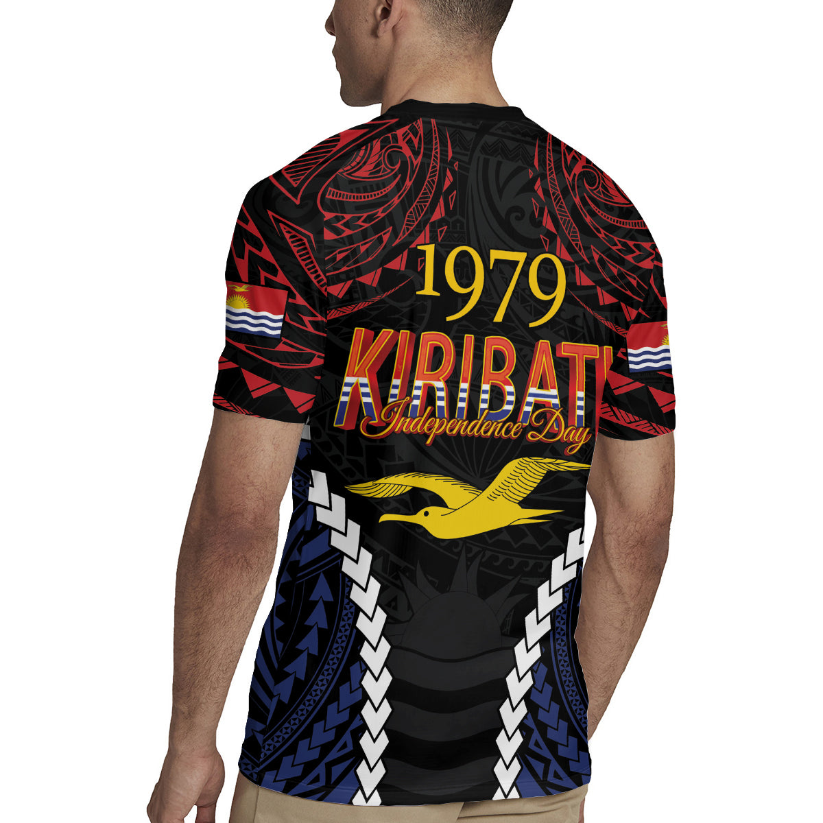 Kiribati 45th Anniversary Independence Day Rugby Jersey Since 1979