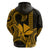 Custom King Kamehameha Day Hawaii Hoodie Paradise of the Pacific Tribal Kakau Gold LT9 - Polynesian Pride
