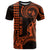 Custom King Kamehameha Day Hawaii T Shirt Paradise of the Pacific Tribal Kakau Orange LT9 Orange - Polynesian Pride