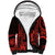 Custom King Kamehameha Day Hawaii Sherpa Hoodie Paradise of the Pacific Tribal Kakau - Red LT9 Unisex Red - Polynesian Pride