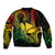 Custom King Kamehameha Day Hawaii Bomber Jacket Paradise of the Pacific Tribal Kakau - Reggae LT9 - Polynesian Pride