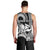 King Kamehameha Day Hawaii Men Tank Top Paradise of the Pacific Tribal Kakau with Kanaka Maoli - White LT9 - Polynesian Pride