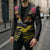 Kiribati Independence Day Personalised Blazer Gold Frigatebird with Polynesian Pattern - Polynesian Pride