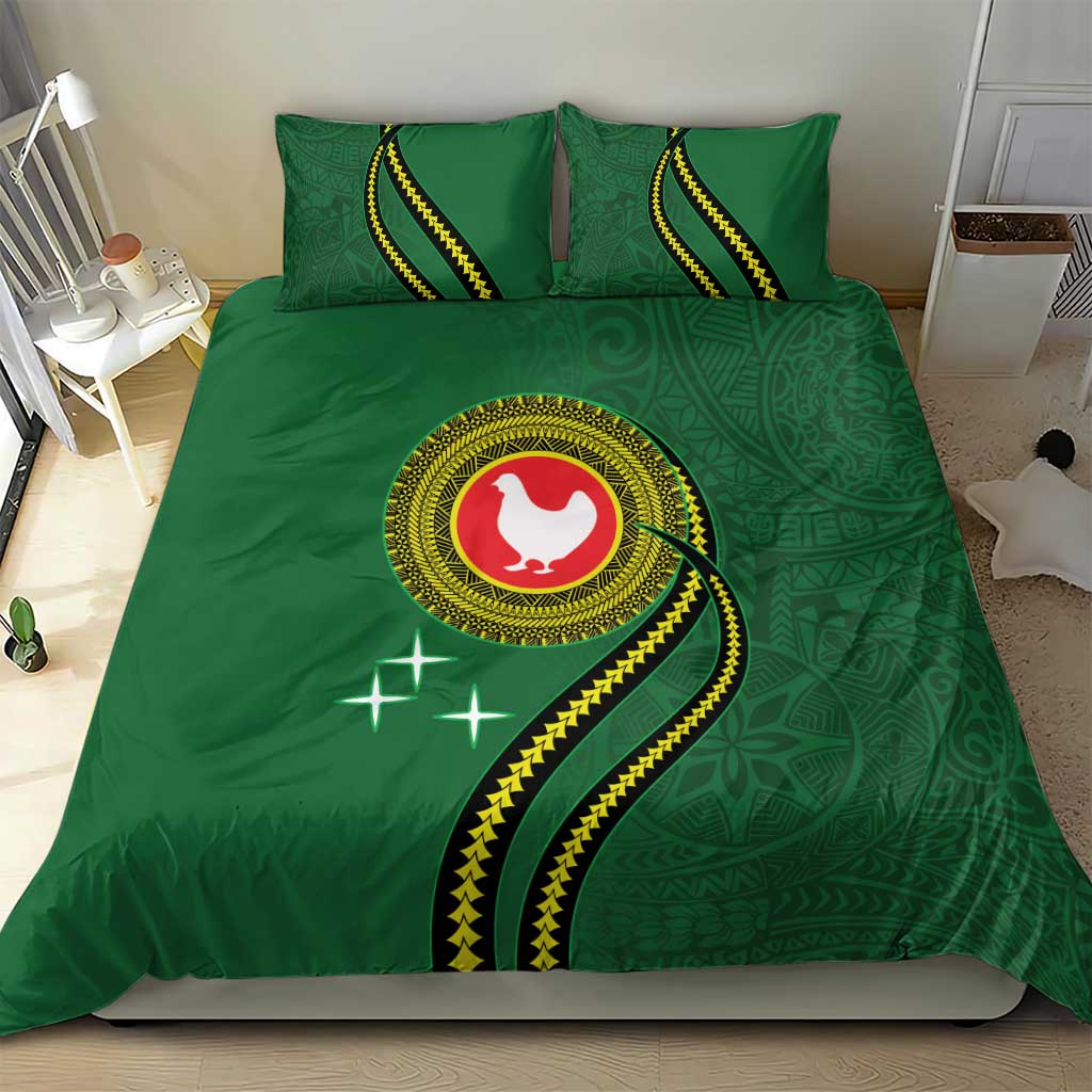 Manua Islands Polynesian Style Bedding Set