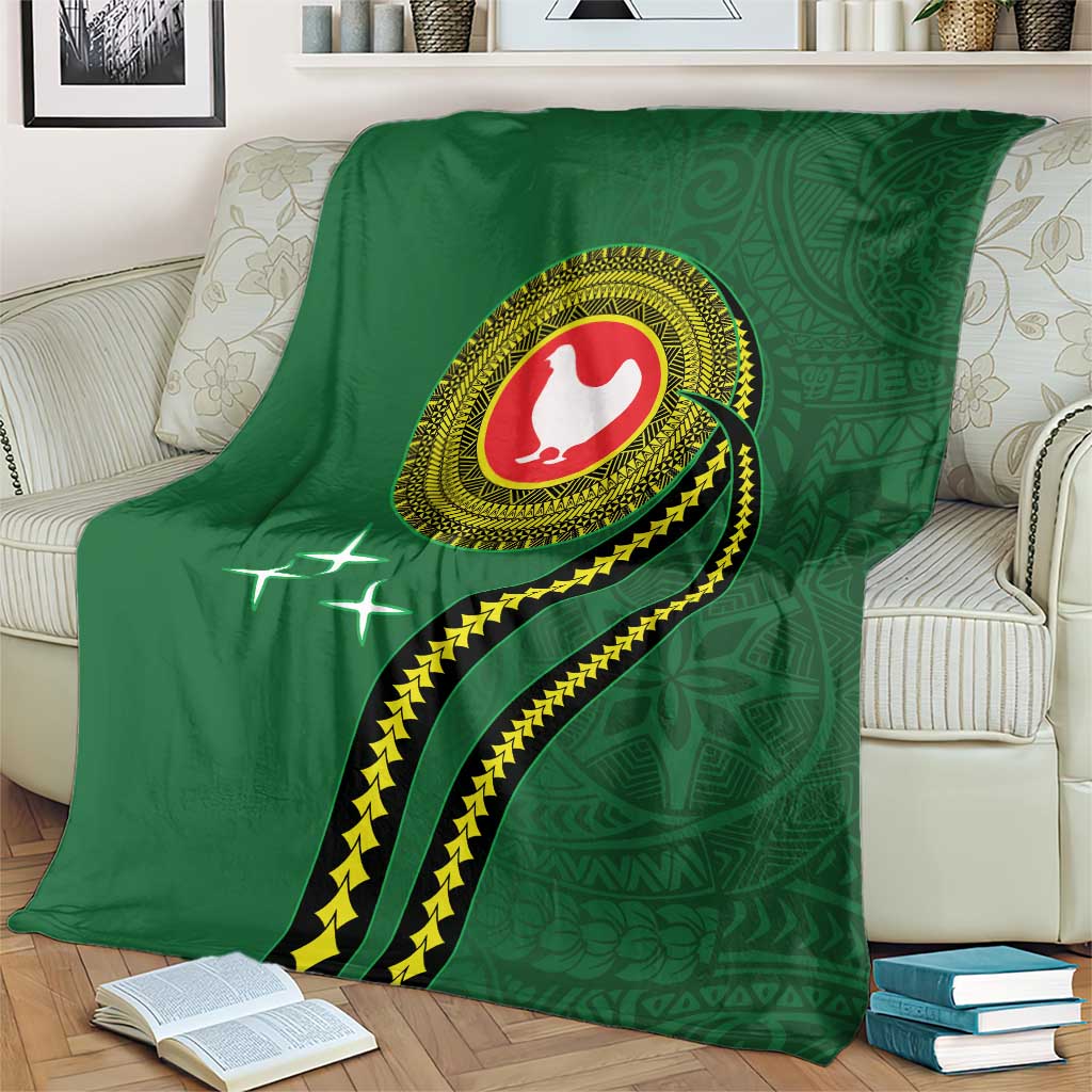 Manua Islands Polynesian Style Blanket