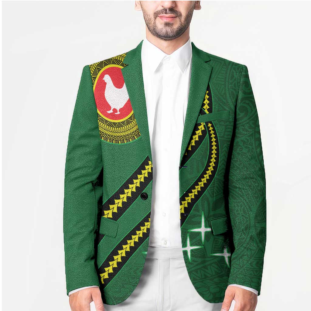 Manua Islands Polynesian Style Blazer - Polynesian Pride