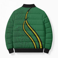 Manua Islands Polynesian Style Bomber Puffer Jacket - Polynesian Pride