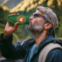 Manua Islands Polynesian Style 4 in 1 Can Cooler Tumbler