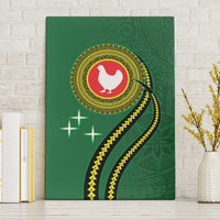 Manua Islands Polynesian Style Canvas Wall Art