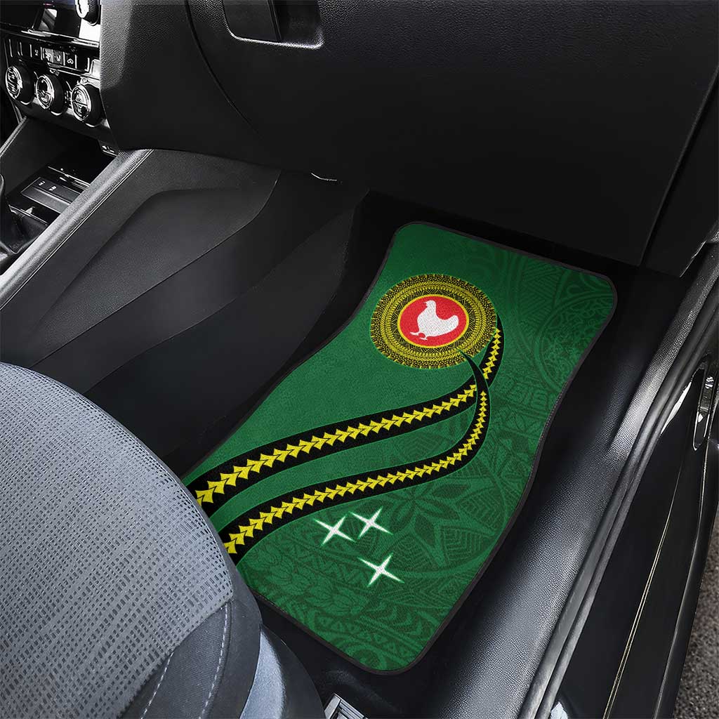 Manua Islands Polynesian Style Car Mats