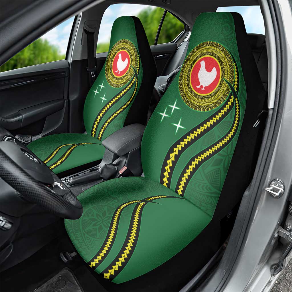 Manua Islands Polynesian Style Car Seat Cover