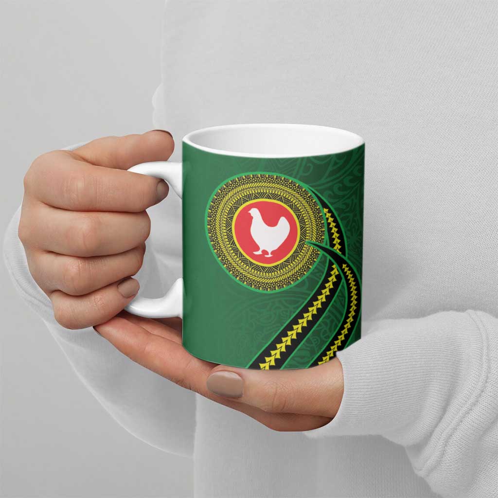 Manua Islands Polynesian Style Ceramic Mug - Polynesian Pride