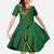 Manua Islands Polynesian Style Family Matching Summer Maxi Dress and Hawaiian Shirt