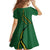 Manua Islands Polynesian Style Family Matching Summer Maxi Dress and Hawaiian Shirt