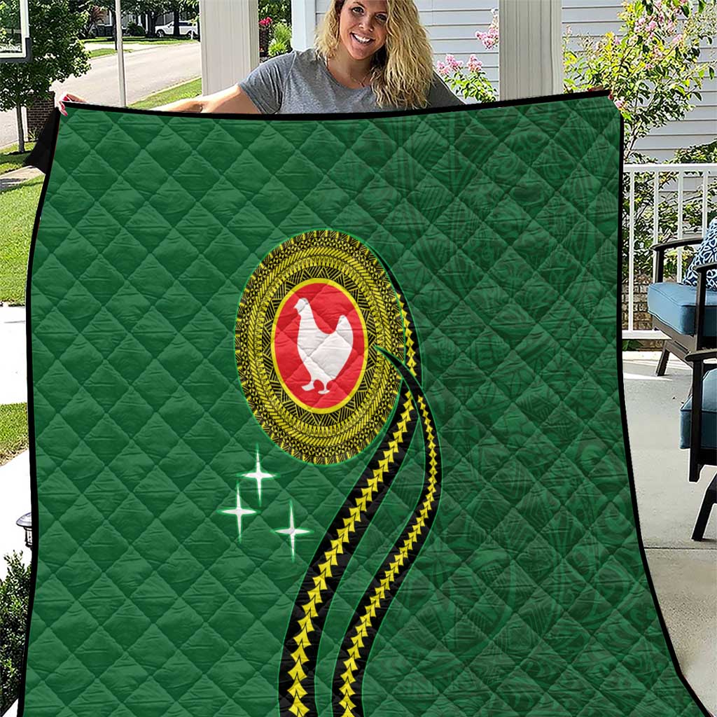 Manua Islands Polynesian Style Quilt
