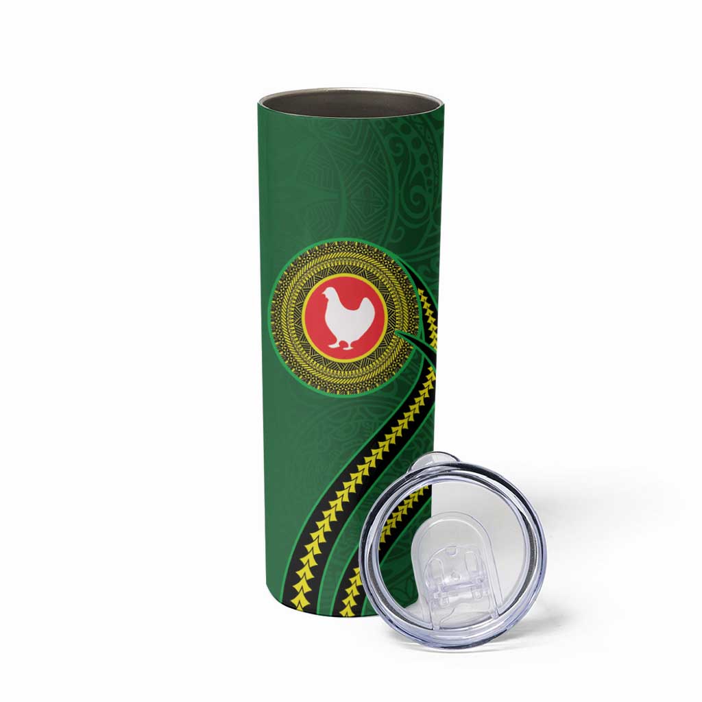 Manua Islands Polynesian Style Skinny Tumbler LT9 - Polynesian Pride