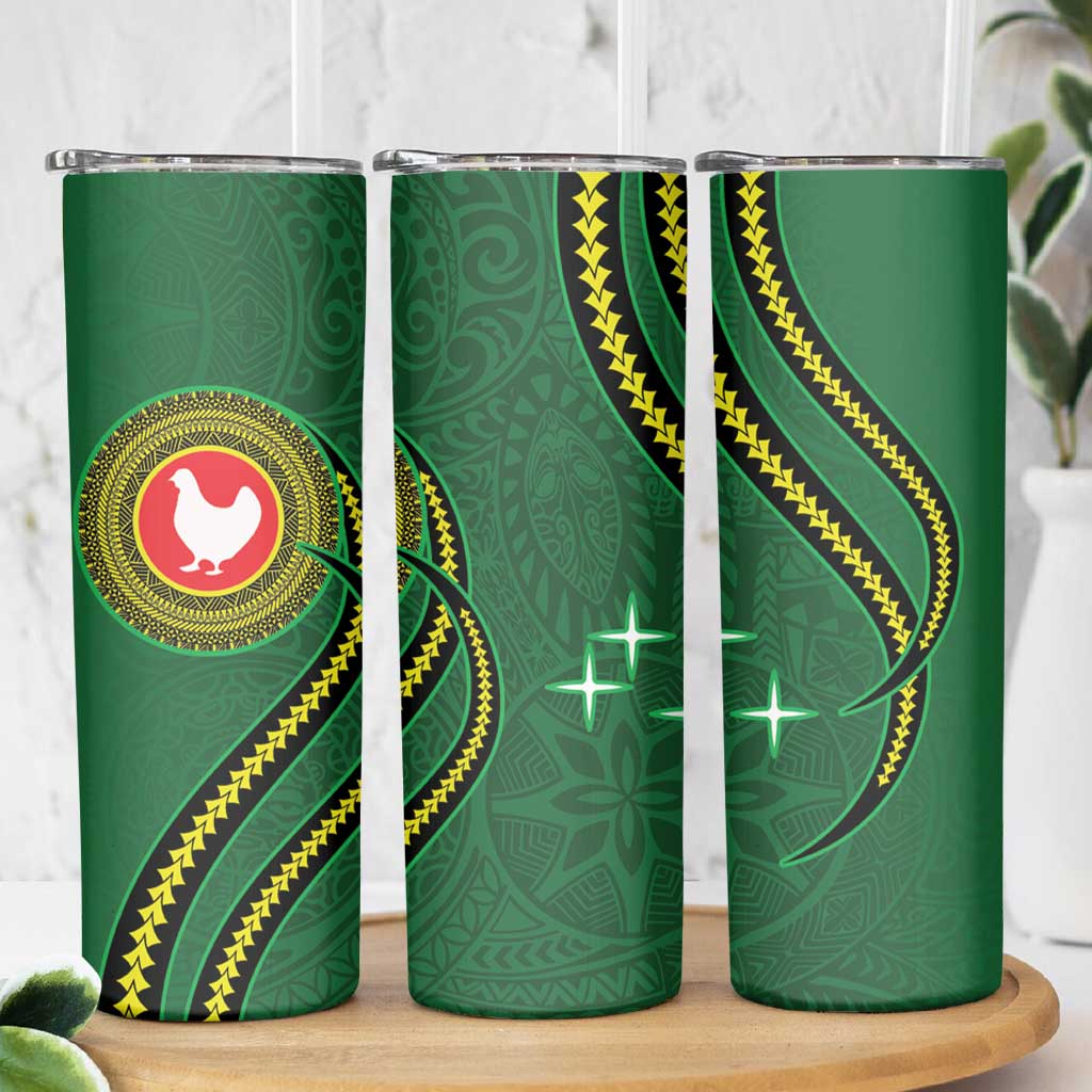 Manua Islands Polynesian Style Skinny Tumbler LT9 - Polynesian Pride