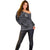 Custom New Zealand Taiaha Maori Off Shoulder Sweater Minimalist Silver Fern All Black - Polynesian Pride