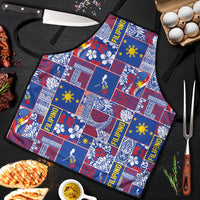 Filipino Maligayang Pasko Apron Pacific Patchwork Xmas Vibes - Polynesian Pride