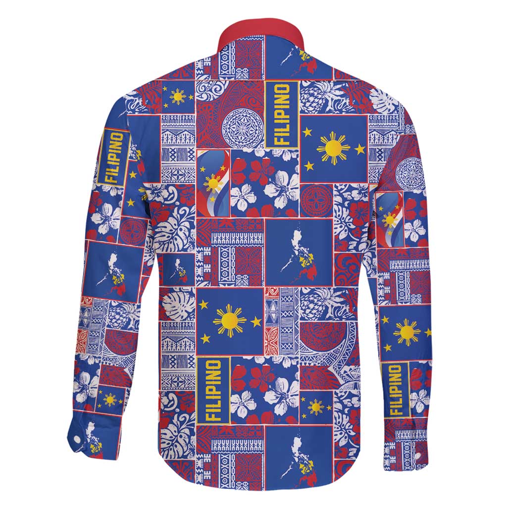 Filipino Maligayang Pasko Family Matching Mermaid Dress and Hawaiian Shirt Pacific Patchwork Xmas Vibes - Polynesian Pride