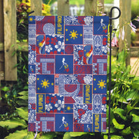 Filipino Maligayang Pasko Garden Flag Pacific Patchwork Xmas Vibes - Polynesian Pride